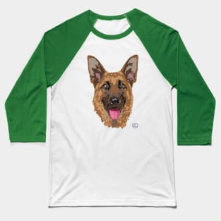 German Shepherd Baseball T-Shirt